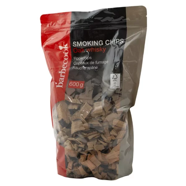 Copeaux de fumage chêne whiskey 600g - Barbecook