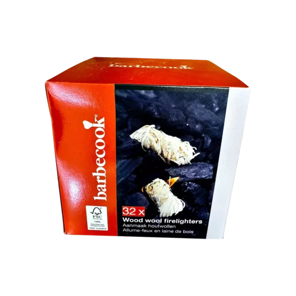 Allume-feu en laine de bois 32 pièces FSC®